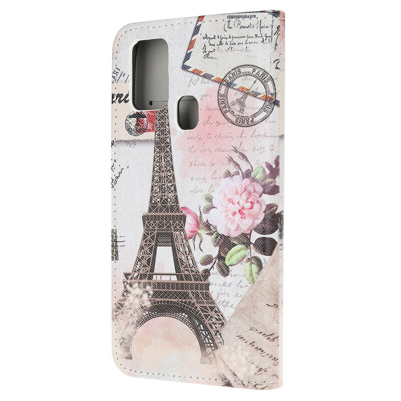 OnePlus Nord N100 Retro Eiffel-torni Kotelo