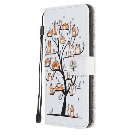 OnePlus Nord N100 Funky Cats hihna tapauksessa