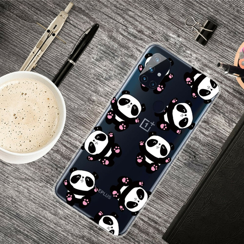 OnePlus Nord N100 Case Top Pandas Fun