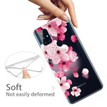OnePlus Nord N100 Pieni vaaleanpunainen kukkia asia