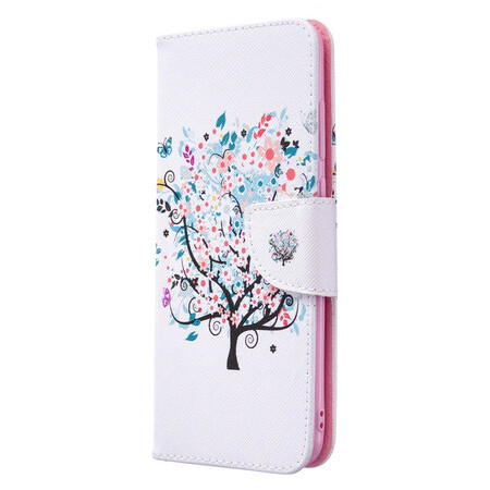 Samsung Galaxy M11 Kukkainen puu kotelo