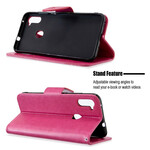 Samsung Galaxy M11 Case Perhoset lennossa hihnalla