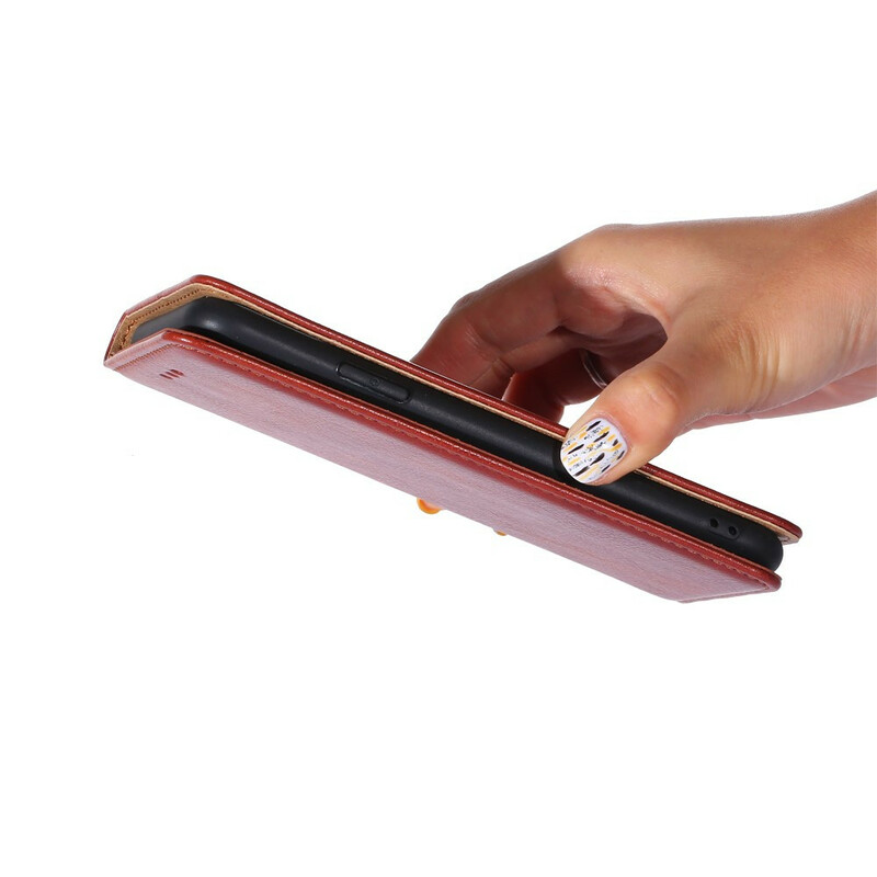 Flip Cover OnePlus Nord N100 Style Nahka Ohut nahka Flip Cover OnePlus Nord N100 Style Nahka Ohut nahka