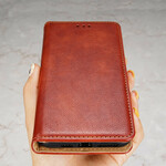 Flip Cover OnePlus Nord N100 Style Nahka Ohut nahka Flip Cover OnePlus Nord N100 Style Nahka Ohut nahka