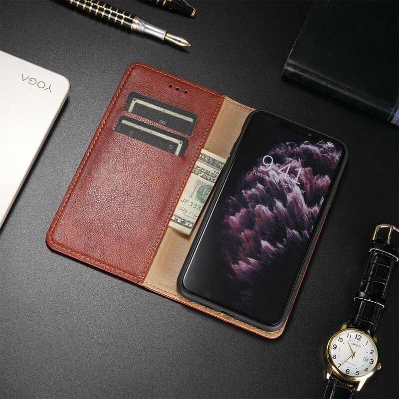 Flip Cover OnePlus Nord N100 Style Nahka Ohut nahka Flip Cover OnePlus Nord N100 Style Nahka Ohut nahka