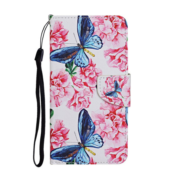 Suojakuori
 Huawei P Smart 2021 kukkakuvioitu Butterflies kantolenkki
