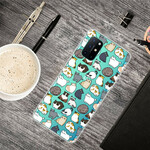 OnePlus 8T Clear Case useita kissoja