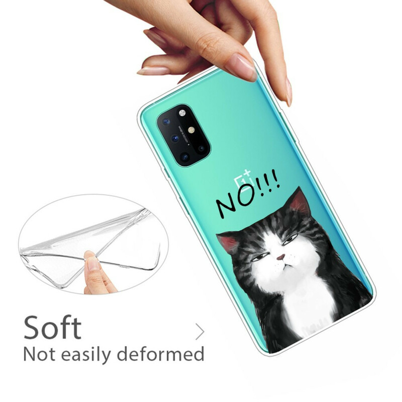 OnePlus 8T Case Kissa, joka sanoo ei