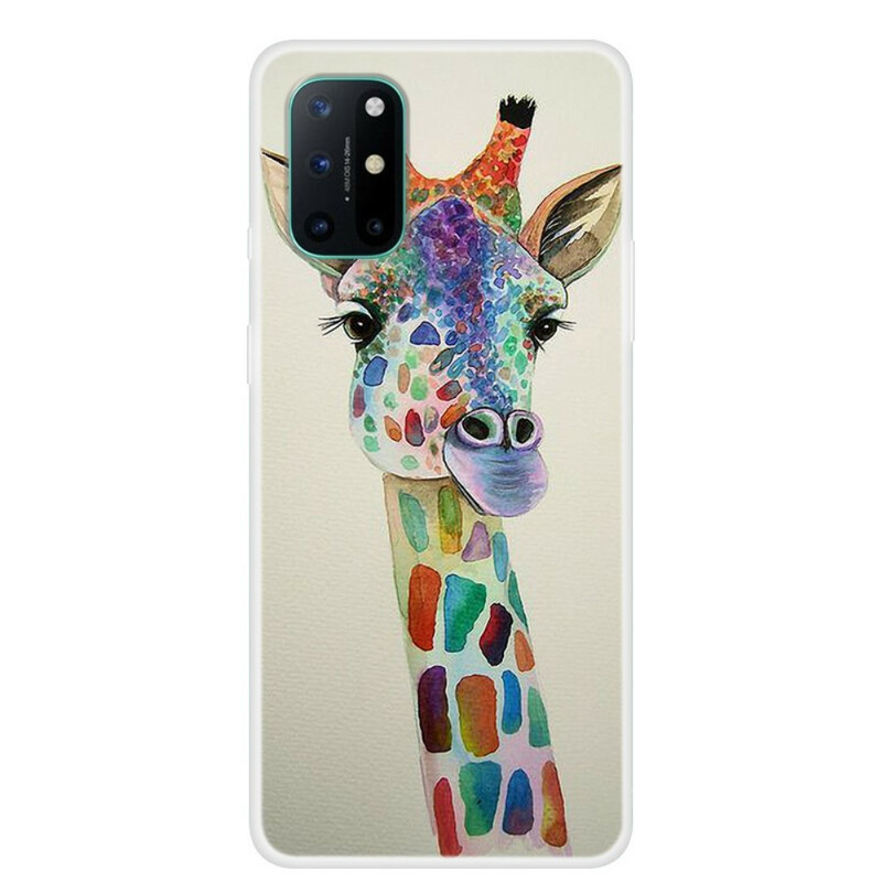 OnePlus 8T värikäs kirahvi asia