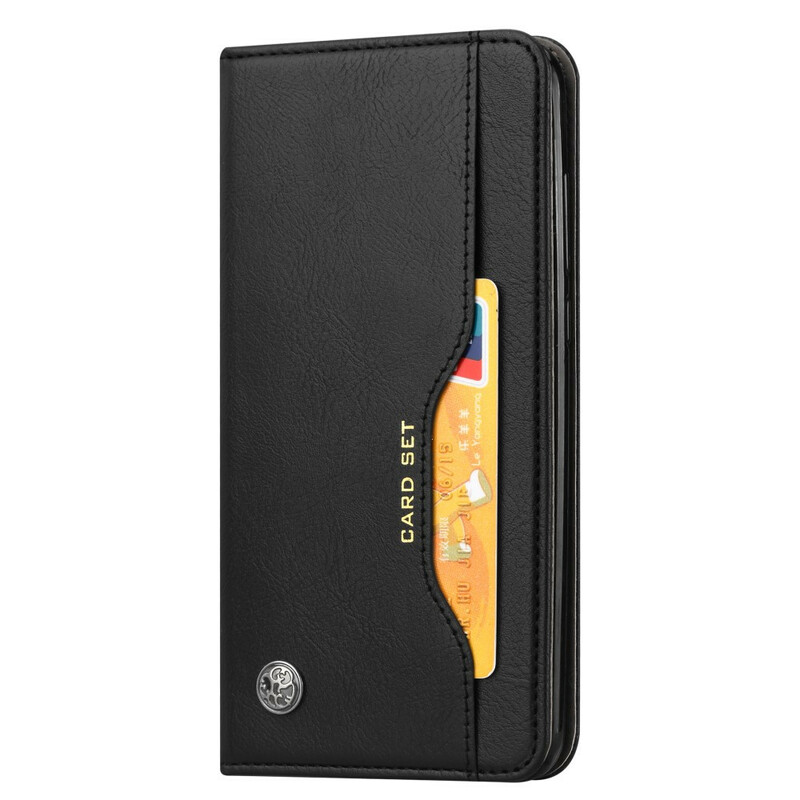 Flip Cover OnePlus 8T keinonahkainen korttikotelo