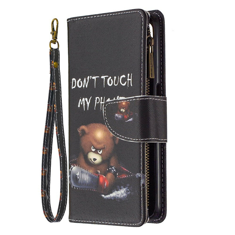 Realme 6 vetoketjullinen Pocket Bear Case