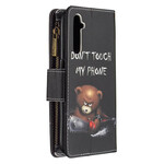 Realme 6 vetoketjullinen Pocket Bear Case