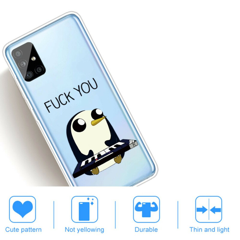 Samsung Galaxy A51 Case Pingviini Haista vittu