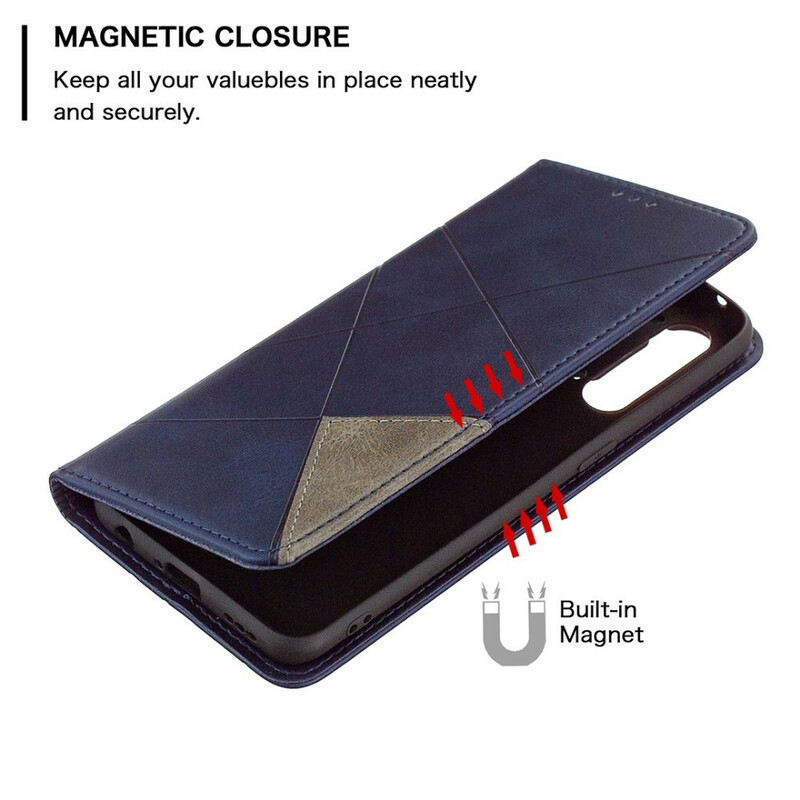 Flip Cover Oppo Find X2 Lite taiteilijatyyliin