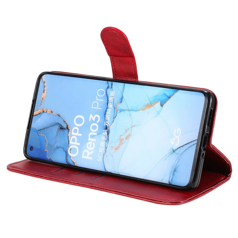 Oppo Find X2 Neo Vintage Case lompakko