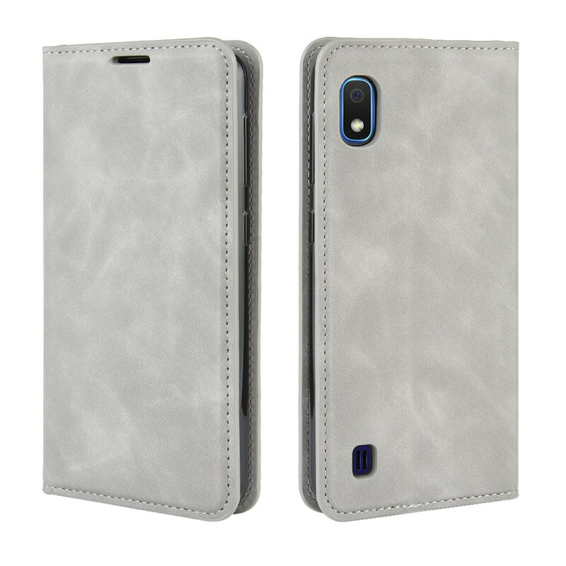 Flip Cover Samsung Galaxy A10 nahkatehoste Vintage tyylikäs