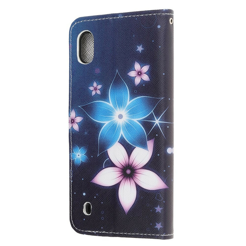 Samsung Galaxy A10 Lanyard Flower Case