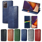 Flip Cover Samsung Galaxy Note 20 Ultra nahkainen nauha Diamond Effect