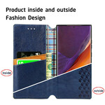 Flip Cover Samsung Galaxy Note 20 Ultra nahkainen nauha Diamond Effect