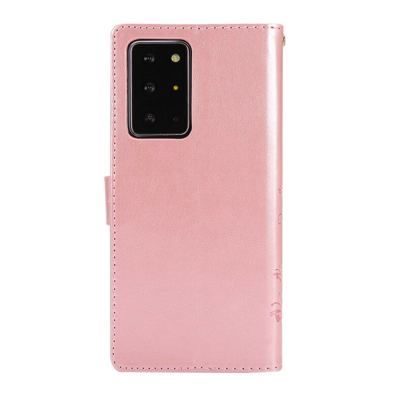 Samsung Galaxy Note 20 Ultra Kotelo Perhosia tuulessa Samsung Galaxy Note 20 Ultra Kotelo Perhosia tuulessa