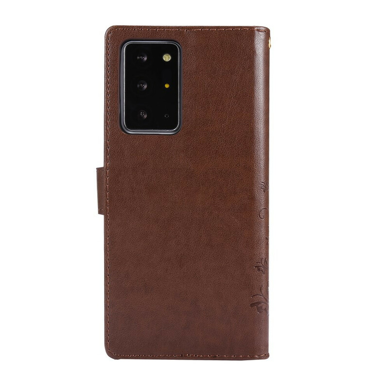 Samsung Galaxy Note 20 Ultra Kotelo Perhosia tuulessa