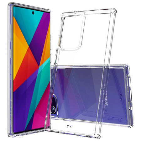 Samsung Galaxy Note 20 Ultra akryyli kotelo värilliset reunat