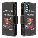 Samsung Galaxy A51 tapauksessa vetoketjullinen tasku Bear