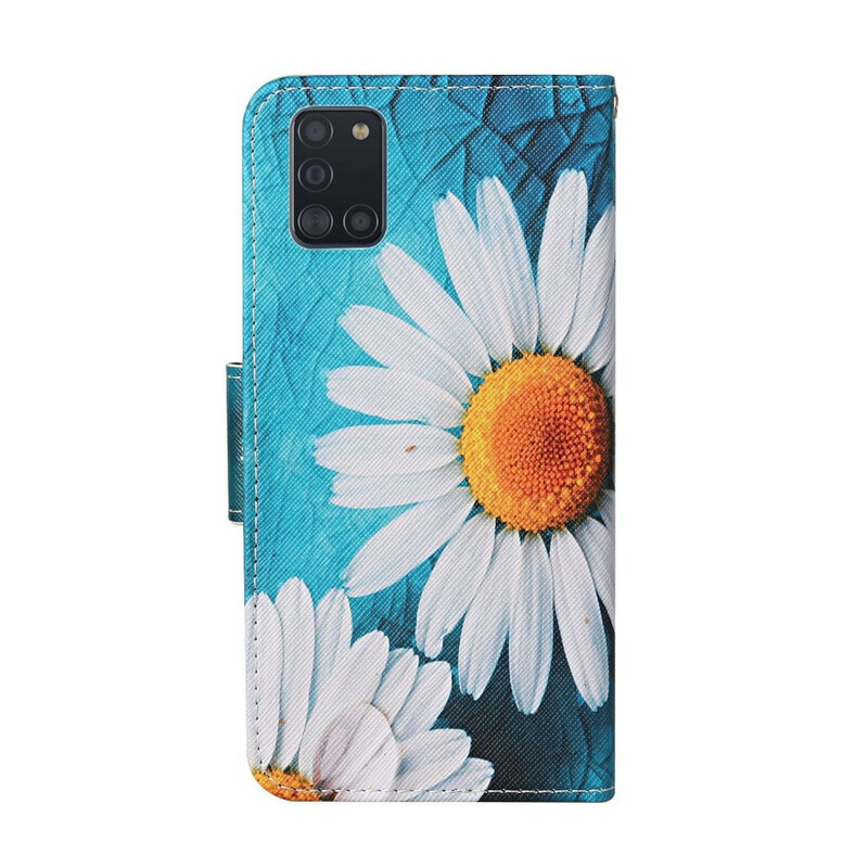 Samsung Galaxy A31 Asia Magistral kukkia hihnalla