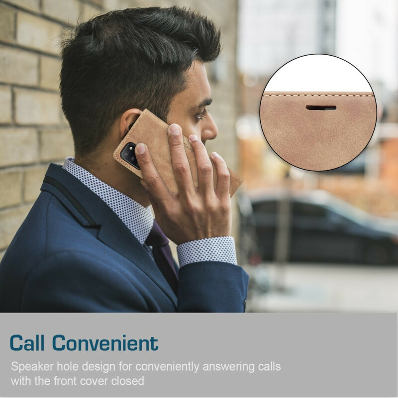 Flip Cover Samsung Galaxy A31 CASEME keinonahkainen kansi