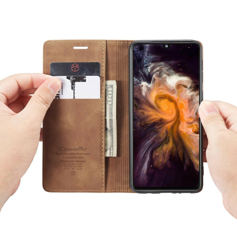 Flip Cover Samsung Galaxy A31 CASEME keinonahkainen kansi