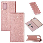 Flip Cover Samsung Galaxy A31 tyyli Glitter
