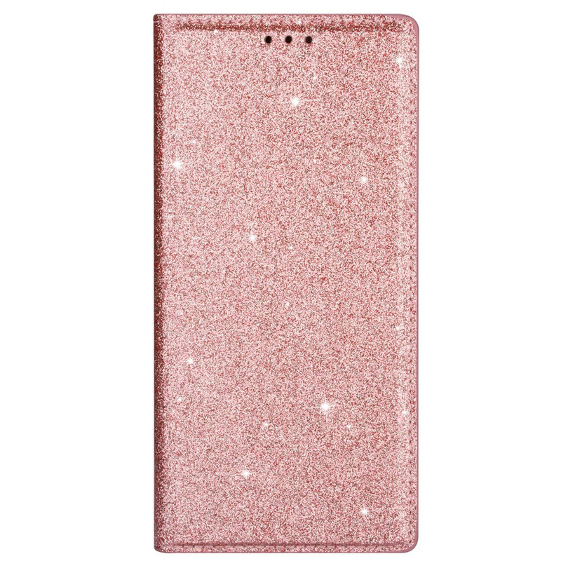 Flip Cover Samsung Galaxy A31 tyyli Glitter
