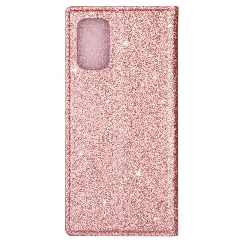 Flip Cover Samsung Galaxy A31 tyyli Glitter