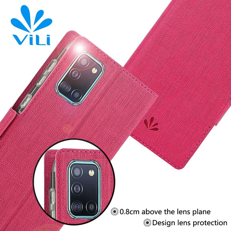 Flip Cover Samsung Galaxy A31 teksturoitu VILI DMX
