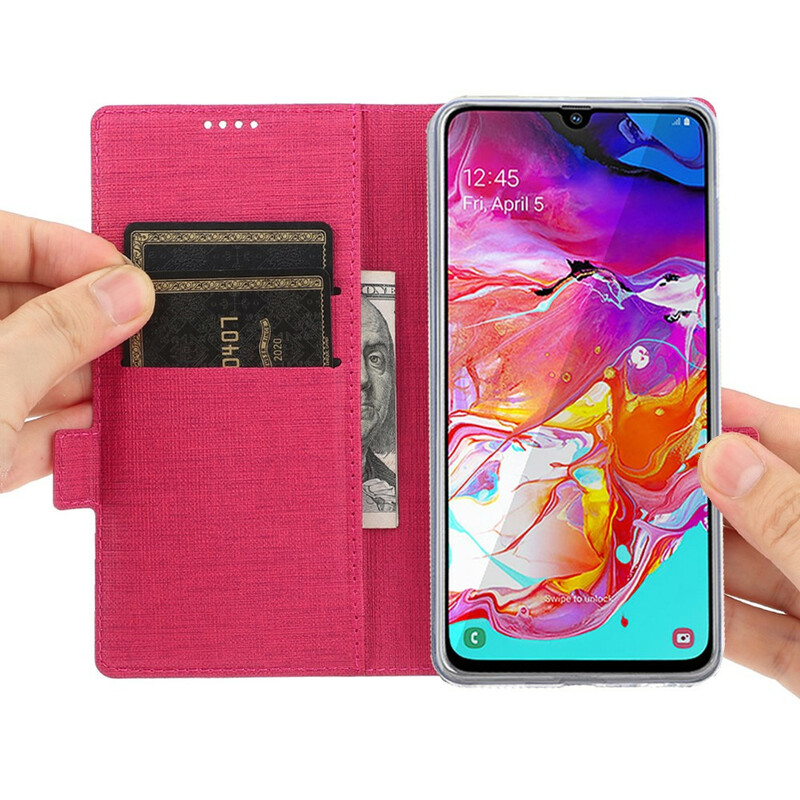 Flip Cover Samsung Galaxy A31 teksturoitu VILI DMX