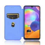 Flip Cover Samsung Galaxy A31 Hiilikuitukansi