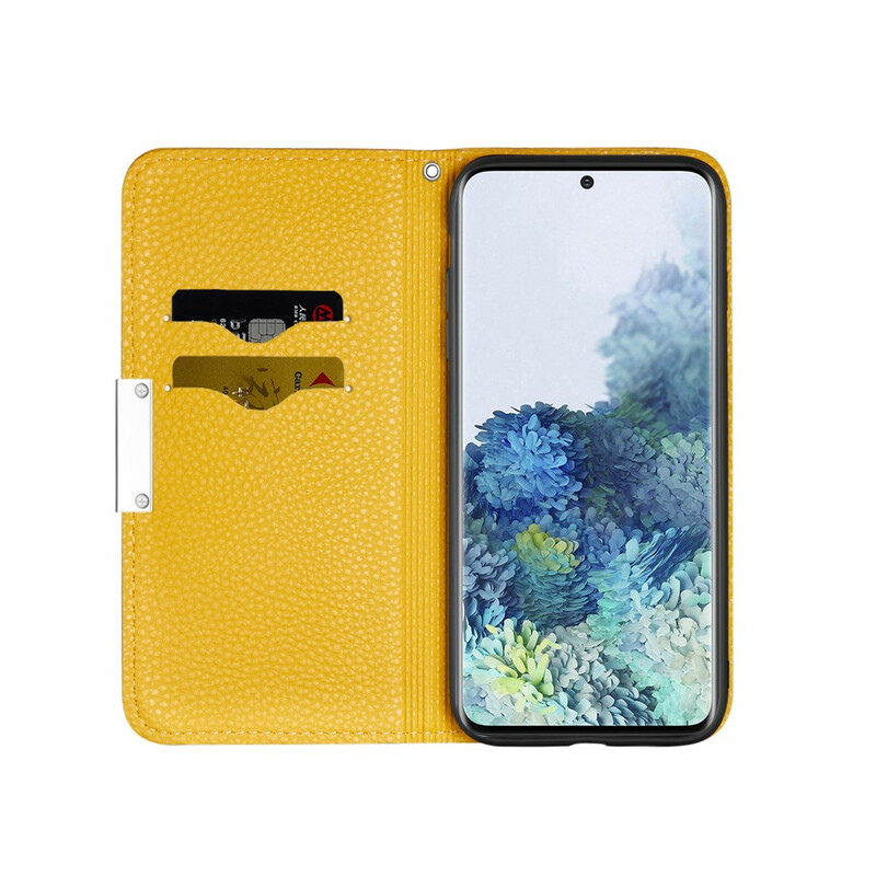 Flip Cover Samsung Galaxy A51 keinonahkainen Ultra tyylikäs Flip Cover Samsung Galaxy A51 keinonahkainen Ultra tyylikäs