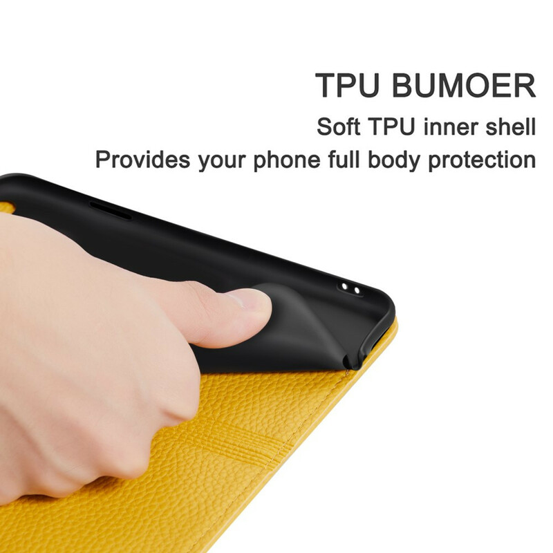 Flip Cover Samsung Galaxy A51 keinonahkainen Ultra tyylikäs Flip Cover Samsung Galaxy A51 keinonahkainen Ultra tyylikäs