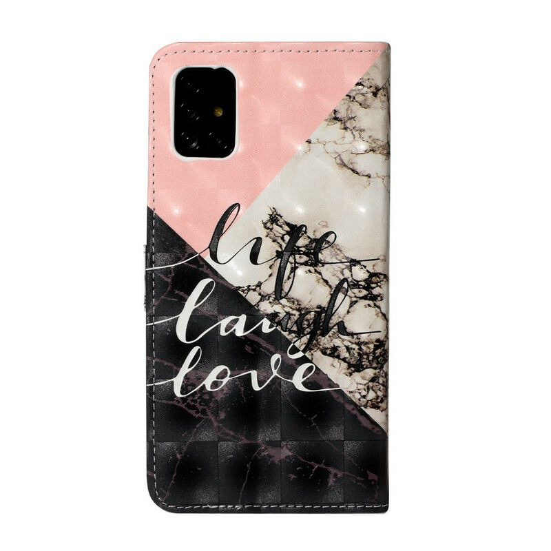 Samsung Galaxy A51 Life Laugh Love Case