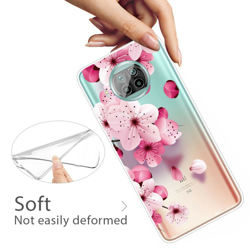 Samsung Galaxy A31 Pieni vaaleanpunaiset kukat Kotelo