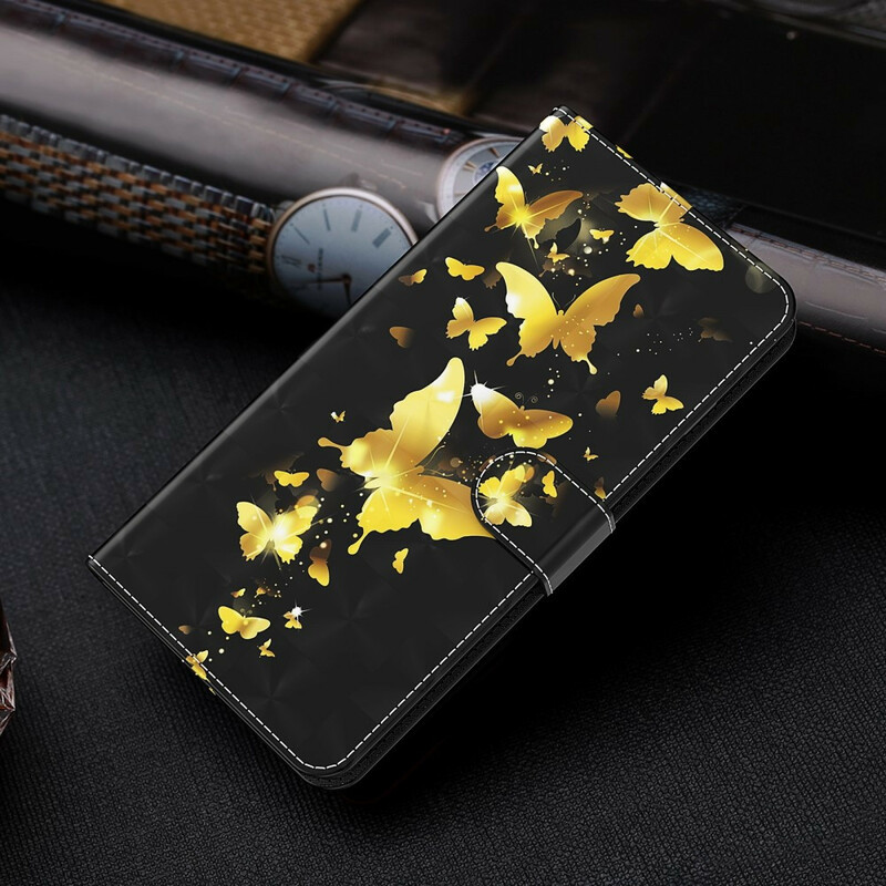 Xiaomi Mi 10T Lite 5G / Redmi Note 9 Pro 5G Asia Keltainen perhoset