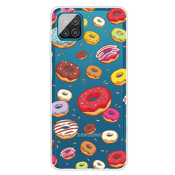 Samsung Galaxy A12 Rakkaus Donits Case