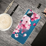 Samsung Galaxy A12 Pieni vaaleanpunaiset kukat Kotelo