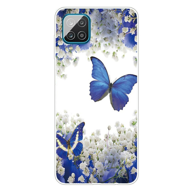 Samsung Galaxy A12 Butterfly Design Case