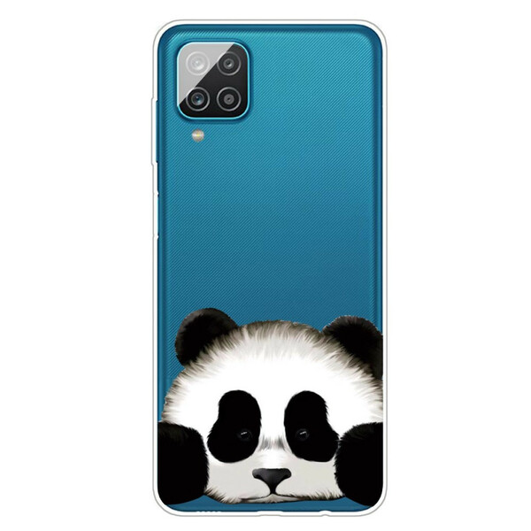 Samsung Galaxy A12 Clear Case Panda