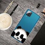 Samsung Galaxy A12 Clear Case Panda