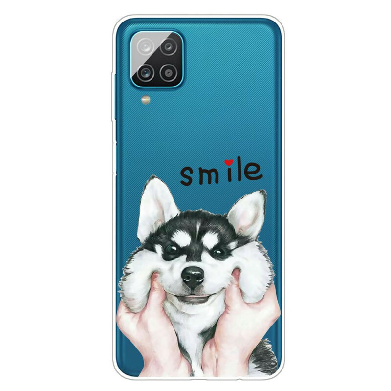 Samsung Galaxy A12 Smile Dog Case