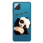 Samsung Galaxy A12 Clear Case Panda Anna minulle viisi dollaria