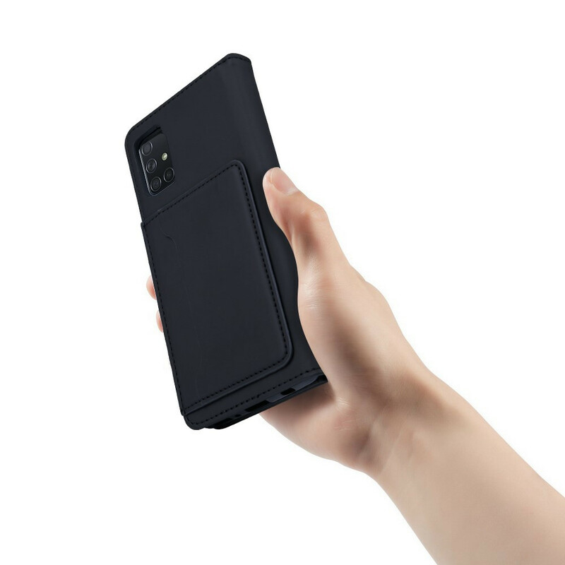 Flip Cover Samsung Galaxy A51 kortin haltija
