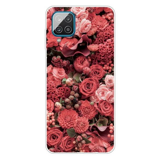 Samsung Galaxy A12 Intense Flower Case